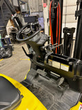 2018 YALE GLP050VXN 5000 LB LP GAS FORKLIFT PNEUMATIC 83/189 3 STAGE MAST SIDE SHIFTER 1468 HOURS STOCK # BF9198429-BUF - United Lift Equipment LLC
