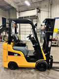 2014 CATERPILLAR/MITSUBISHI FGC20N 4000 LB LP GAS FORKLIFT CUSHION 89/187 3 STAGE MAST 2390 HOURS STOCK # BF9128929-BUF - United Lift Equipment LLC