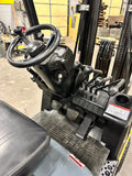 2014 CATERPILLAR/MITSUBISHI FGC20N 4000 LB LP GAS FORKLIFT CUSHION 89/187 3 STAGE MAST 2390 HOURS STOCK # BF9128929-BUF - United Lift Equipment LLC