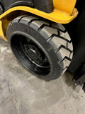 2014 CATERPILLAR/MITSUBISHI FGC20N 4000 LB LP GAS FORKLIFT CUSHION 89/187 3 STAGE MAST 2390 HOURS STOCK # BF9128929-BUF - United Lift Equipment LLC