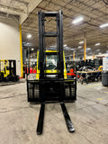 2005 HYSTER H155XL 15500 LB LP GAS FORKLIFT PNEUMATIC 144/212" 2 STAGE CLEAR VIEW MAST DUAL TIRES PARTIAL CAB 3198 HOURS STOCK # BF9235139-BUF - United Lift Equipment LLC