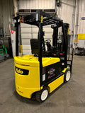 2019 YALE ERC060VGN 6000 LB 48 VOLT ELECTRIC FORKLIFT 87/188" THREE STAGE MAST SIDE SHIFTER 1257 HOURS STOCK # BF979119-BUF - United Lift LLC