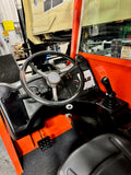 2015 JLG G15-44A 15000 LB DIESEL TELESCOPIC FORKLIFT 4WD OPEN CAB AUXILIARY HYDRAULICS STOCK # BF9891259-BUF - United Lift Equipment LLC