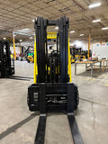 2019 HYSTER S120FT 12000 LB LP GAS FORKLIFT CUSHION 92/185 3 STAGE MAST SIDE SHIFTER 1,531 HOURS STOCK # BF9441439-BUF - United Lift Equipment LLC