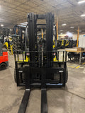 2021 YALE GTP100 10000 LB DUAL FUEL (RUNS PROPANE or GASOLINE) FORKLIFT DUAL PNEUMATIC 95/185 3 STAGE MAST SIDE SHIFTER 1131 HOURS STOCK # BF9345219-BUF - United Lift LLC
