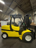 2021 YALE GTP100 10000 LB DUAL FUEL (RUNS PROPANE or GASOLINE) FORKLIFT DUAL PNEUMATIC 95/185 3 STAGE MAST SIDE SHIFTER 1131 HOURS STOCK # BF9345219-BUF - United Lift LLC