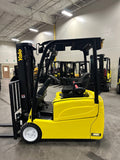 2014 YALE ERP035VT 3500 LB ELECTRIC CUSHION 3 WHEEL SIT DOWN FORKLIFT 82/187" 3 STAGE MAST SIDE SHIFTER 997 HOURS STOCK # BF9152319-BUF - United Lift Equipment LLC