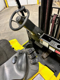 2014 YALE ERP035VT 3500 LB ELECTRIC CUSHION 3 WHEEL SIT DOWN FORKLIFT 82/187" 3 STAGE MAST SIDE SHIFTER 997 HOURS STOCK # BF9152319-BUF - United Lift Equipment LLC