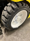 2014 YALE ERP035VT 3500 LB ELECTRIC CUSHION 3 WHEEL SIT DOWN FORKLIFT 82/187" 3 STAGE MAST SIDE SHIFTER 997 HOURS STOCK # BF9152319-BUF - United Lift Equipment LLC