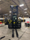 2020 HYSTER H360HD2 36000 LB DIESEL FORKLIFT PNEUMATIC 184/216" 2 STAGE MAST SIDE SHIFTING FORK POSITIONER ENCLOSED CAB WITH HEAT 2,243 HOURS HOURS STOCK # BF91281199-BUF - United Lift LLC