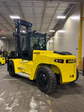 2020 HYSTER H360HD2 36000 LB DIESEL FORKLIFT PNEUMATIC 184/216" 2 STAGE MAST SIDE SHIFTING FORK POSITIONER ENCLOSED CAB WITH HEAT 2,243 HOURS HOURS STOCK # BF91281199-BUF - United Lift LLC