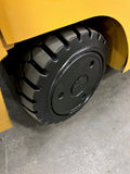 2015 MITSUBISHI/CATERPILLAR FBC25N2 5000 LB ELECTRIC FORKLIFT CUSHION 87/188" 3 STAGE MAST SIDE SHIFTER 1520 HOURS STOCK # BF9175119-BUF - United Lift Equipment LLC