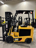 2015 MITSUBISHI/CATERPILLAR FBC25N2 5000 LB ELECTRIC FORKLIFT CUSHION 87/188" 3 STAGE MAST SIDE SHIFTER 1520 HOURS STOCK # BF9175119-BUF - United Lift Equipment LLC