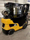 2021 CATERPILLAR 2C5000 5000 LB LP GAS FORKLIFT CUSHION 87/199" 3 STAGE MAST SIDE SHIFTER 4 WAY ENCLOSED HEATED CAB STOCK # BF9183549-BUF - United Lift Equipment LLC