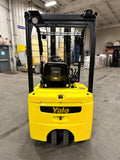 2018 YALE ERP040VTN36TE094 4000 LB 94/216 3 STAGE MAST SIDE SHIFTER ELECTRIC FORKLIFT CUSHION STOCK # BF9178859-BUF - United Lift Equipment LLC
