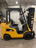 2016 CATERPILLAR/MITSUBISHI FGC25N 5000 LB LP GAS FORKLIFT CUSHION 85/187" 3 STAGE MAST SIDE SHIFTER UNDER 1000 HOURS STOCK # BF973549-BUF - United Lift Equipment LLC