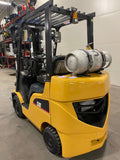 2016 CATERPILLAR/MITSUBISHI FGC25N 5000 LB LP GAS FORKLIFT CUSHION 85/187" 3 STAGE MAST SIDE SHIFTER UNDER 1000 HOURS STOCK # BF973549-BUF - United Lift Equipment LLC