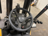 2016 CATERPILLAR/MITSUBISHI FGC25N 5000 LB LP GAS FORKLIFT CUSHION 85/187" 3 STAGE MAST SIDE SHIFTER UNDER 1000 HOURS STOCK # BF973549-BUF - United Lift Equipment LLC