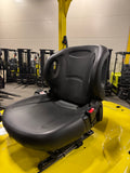 2021 HYSTER E50XN 5000 LB CAPACITY ELECTRIC CUSHION 89/200" 3 STAGE MAST SIDE SHIFTING FORK POSITIONER ONLY 515 HOURS STOCK # BF9125149-BUF - United Lift LLC