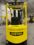 2013 HYSTER E60XN-33 6000 LB ELECTRIC FORKLIFT CUSHION 100/288" QUAD MAST SIDE SHIFTER ONLY 2136 HOURS STOCK # BF9151839-BUF - United Lift Equipment LLC