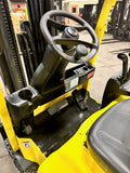 2013 HYSTER E60XN-33 6000 LB ELECTRIC FORKLIFT CUSHION 100/288" QUAD MAST SIDE SHIFTER ONLY 2136 HOURS STOCK # BF9151839-BUF - United Lift Equipment LLC