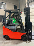 2009 TOYOTA 8FGCU15 3000 LB LP GAS FORKLIFT CUSHION 83/189" 3 STAGE MAST 1776 HOURS SIDE SHIFTER STOCK # BF969349-BUF - United Lift LLC