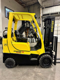 2018 HYSTER S50FT 5000 LB LP GAS FORKLIFT CUSHION 84/189" 3 STAGE MAST SIDE SHIFTER STOCK # BF9153779-BUF - United Lift Equipment LLC