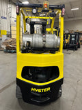 2018 HYSTER S50FT 5000 LB LP GAS FORKLIFT CUSHION 84/189" 3 STAGE MAST SIDE SHIFTER STOCK # BF9153779-BUF - United Lift Equipment LLC