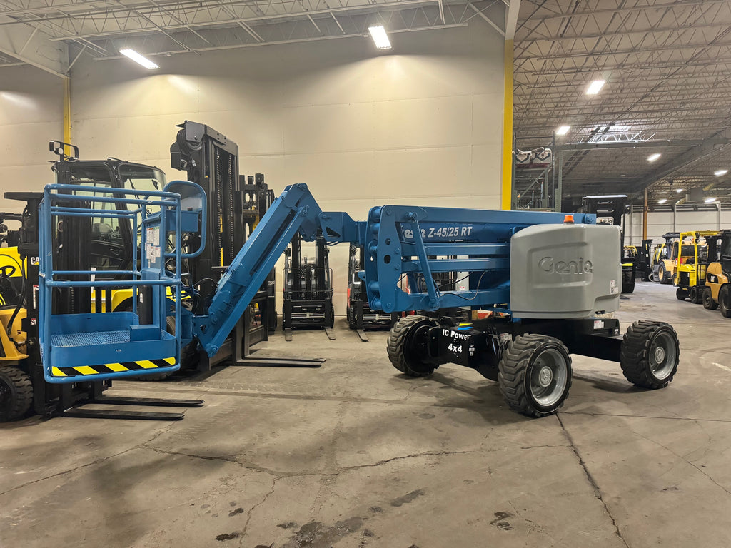 2016 GENIE Z45 25J ARTICULATING BOOM LIFT AERIAL LIFT WITH JIB ARM 45 2016-genie-z45-25j-articulating-boom-lift-aerial-lift-with-jib-arm-45