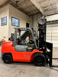 2014 TOYOTA 7FGCU55 12000 LB LP GAS FORKLIFT CUSHION 109/239" 3 STAGE MAST SIDE SHIFTING FORK POSITIONER 2845 HOURS STOCK # BF9326479-BUF - United Lift Equipment LLC