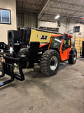 2019 JLG 1255 12000 LB DIESEL TELESCOPIC FORKLIFT TELEHANDLER FOAM FILLED TIRES ENCLOSED HEATED CAB WITH A/C OUTRIGGERS 1517 HOURS 4WD STOCK # BF9795129-BUF - United Lift LLC