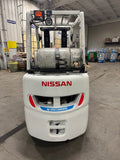 2017 NISSAN/UNICARRIER MCP1F2A25LV 5000 LB LP GAS FORKLIFT CUSHION 83/187 3 STAGE MAST SIDE SHIFTER UNDER 1200 HOURS STOCK # BF9165319-BUF - United Lift Equipment LLC