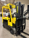 2018 HYSTER E80XN 8000 LB ELECTRIC FORKLIFT CUSHION 94/194" 3 STAGE MAST SIDE SHIFTER STOCK # BF9239199-BUF - United Lift Equipment LLC