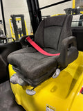 2016 YALE GLP120VX 12000 LB LP GAS FORKLIFT PNEUMATIC 92/163" 3 STAGE FULL FREE LIFT MAST SIDE SHIFTING FORK POSITIONER ENCLOSED CAB 1,214 HOURS STOCK # BF9388129-BUF - United Lift Equipment LLC