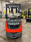2010 TOYOTA 8FGCU25 5000 LB LP GAS FORKLIFT CUSHION 86/198 3 STAGE MAST SIDE SHIFTER STOCK # BF9157519-BUF - United Lift Equipment LLC
