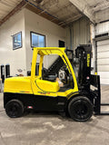2014 HYSTER H110FT 11000 LB DIESEL FORKLIFT PNEUMATIC 94/185" 3 STAGE MAST SIDE SHIFTER STOCK # BF9449149-BUF - United Lift Equipment LLC