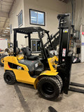2009 CATERPILLAR P6000 6000 LB LP GAS DUAL DRIVE TIRES FORKLIFT PNEUMATIC 95/147" 2 STAGE MAST SIDE SHIFTER 2932 HOURS STOCK # BF9175189-BUF - United Lift Equipment LLC