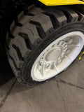 2019 YALE ERC080 8000 LB CAPACITY 36 VOLT ELECTRIC FORKLIFT 100/273" QUAD MAST SIDE SHIFTING FORK POSITIONER 1597 HOURS STOCK # BF9139219-BUF - United Lift LLC