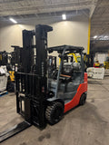 2020 TOYOTA 8FGCU30 LP GAS FORKLIFT TREADED CUSHION TIRES 93/198 3 STAGE MAST 987 HOURS SIDE SHIFTER STOCK # BF9117229-BUF - United Lift LLC