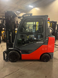 2020 TOYOTA 8FGCU30 ENCLOSED HEATED CAB LP GAS FORKLIFT TREADED CUSHION TIRES 87/187 3 STAGE MAST 967 HOURS SIDE SHIFTER STOCK # BF9117339-BUF - United Lift LLC
