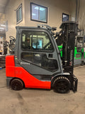 2020 TOYOTA 8FGCU30 ENCLOSED HEATED CAB LP GAS FORKLIFT TREADED CUSHION TIRES 87/187 3 STAGE MAST 967 HOURS SIDE SHIFTER STOCK # BF9117339-BUF - United Lift LLC