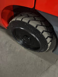 2020 TOYOTA 8FGCU30 ENCLOSED HEATED CAB LP GAS FORKLIFT TREADED CUSHION TIRES 87/187 3 STAGE MAST 967 HOURS SIDE SHIFTER STOCK # BF9117339-BUF - United Lift LLC
