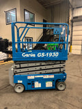 2012 GENIE GS1930 SCISSOR LIFT 19' REACH ELECTRIC ONLY 310 HOURS STOCK # BF959179-BUF - United Lift LLC