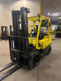 2021 HYSTER H60FT 6000 LB LP GAS FORKLIFT PNEUMATIC 90/188" 3 STAGE MAST SIDE SHIFTER 1,228 HOURS STOCK # BF9124989-BUF - United Lift LLC