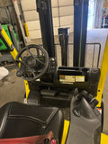 2021 HYSTER H60FT 6000 LB LP GAS FORKLIFT PNEUMATIC 90/188" 3 STAGE MAST SIDE SHIFTER 1,228 HOURS STOCK # BF9124989-BUF - United Lift LLC