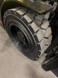 2021 HYSTER H60FT 6000 LB LP GAS FORKLIFT PNEUMATIC 90/188" 3 STAGE MAST SIDE SHIFTER 1,228 HOURS STOCK # BF9124989-BUF - United Lift LLC