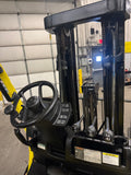 2020 HYSTER H50FT 5000 LB LP GAS FORKLIFT PNEUMATIC 85/189" 3 STAGE MAST SIDE SHIFTER 1214 HOURS STOCK # BF9112349-BUF - United Lift LLC