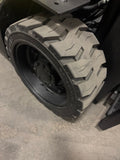 2017 HYSTER E60XN-33 6000 LB ELECTRIC FORKLIFT CUSHION 100/288" QUAD MAST SIDE SHIFTER 814 HOURS STOCK # BF9151879-BUF - United Lift LLC