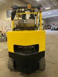2016 HYSTER S120FT 12000 LB LP GAS FORKLIFT CUSHION 96/208 3 STAGE MAST SIDE SHIFTER STOCK # BF9341439-BUF - United Lift Equipment LLC