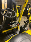 2017 HYSTER E60XN-33 6000 LB ELECTRIC FORKLIFT CUSHION 100/288" QUAD MAST SIDE SHIFTER 814 HOURS STOCK # BF9151879-BUF - United Lift LLC
